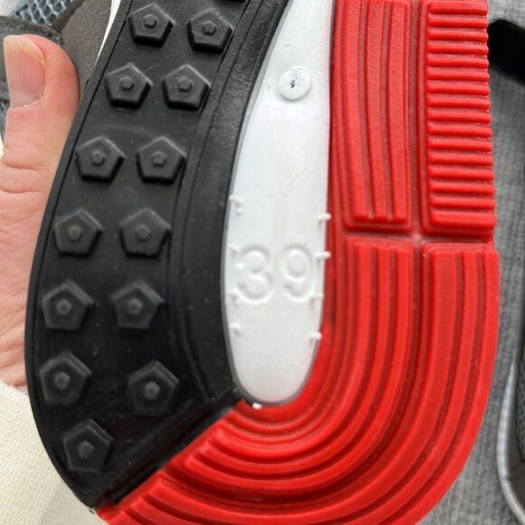 Amazon Comfort Non Slip Shoes Mesh Walking Sneaker Gray Mary Jane Size 39 8.5 - Picture 6 of 6